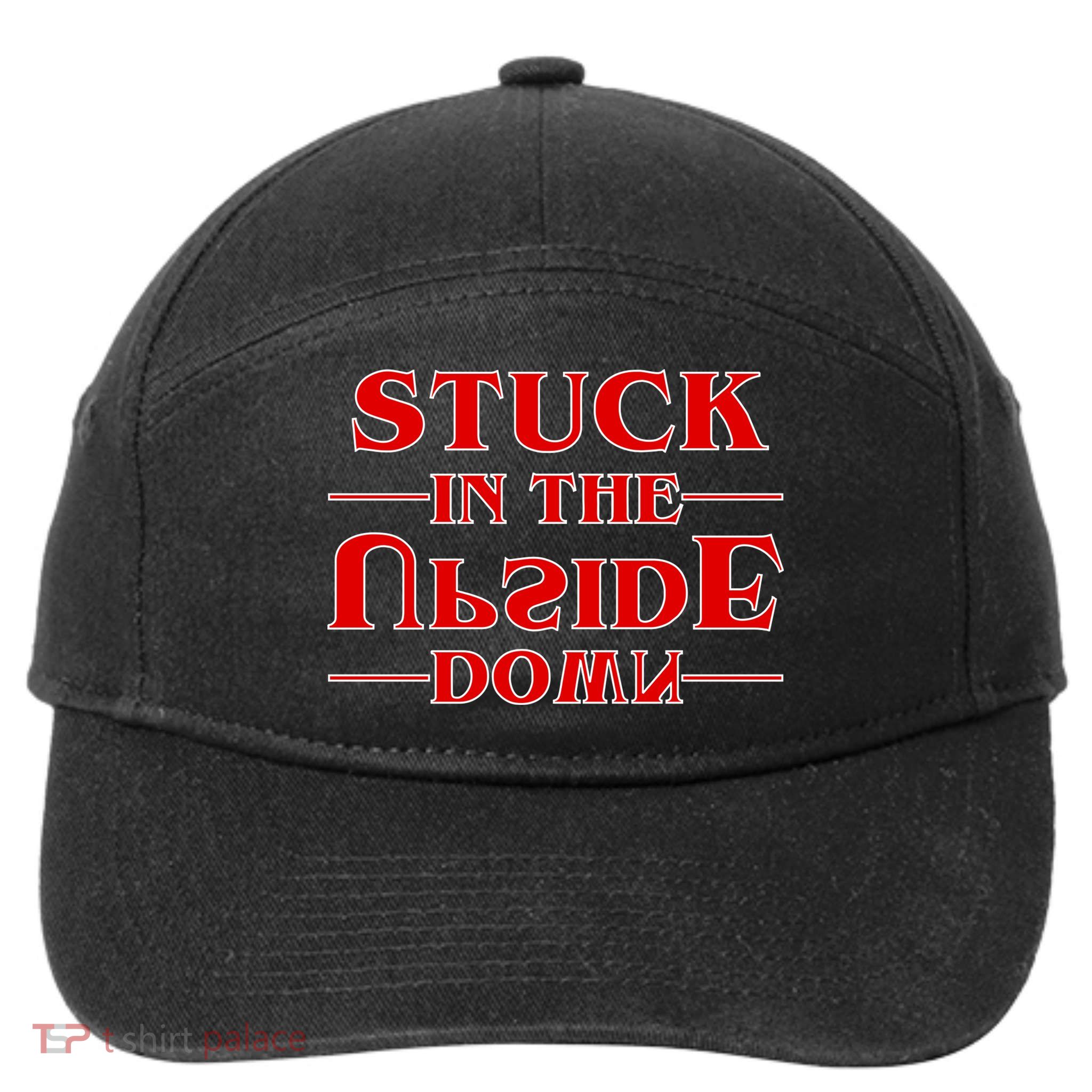 Stuck In The Upside Down 7-Panel Snapback Hat