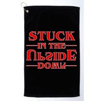 Stuck In The Upside Down Golf Towel
