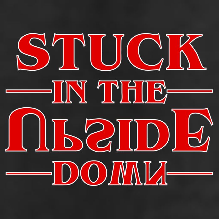 Stuck In The Upside Down Golf Towel