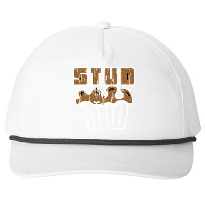 Stud Muffin Snapback Five-Panel Rope Hat