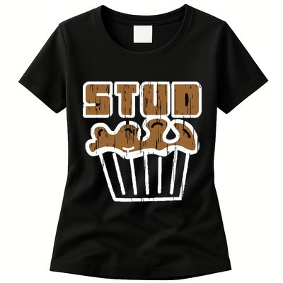 Stud Muffin Womens T-Shirt