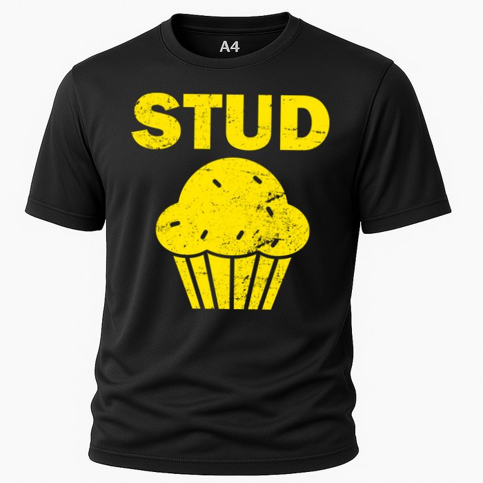 Stud Muffin Funny Retro Performance Shirt