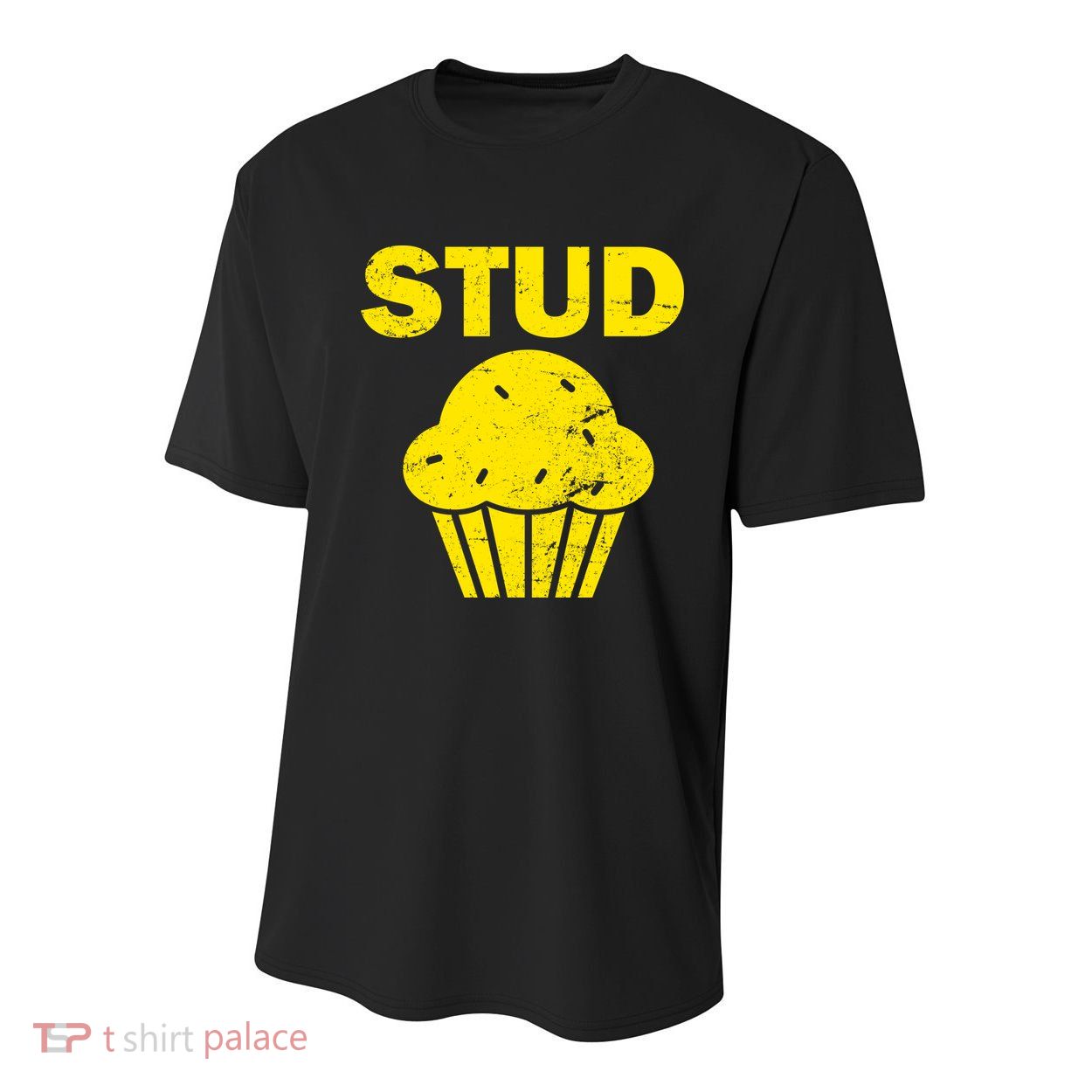 Stud Muffin Funny Retro Youth Performance Sprint T-Shirt