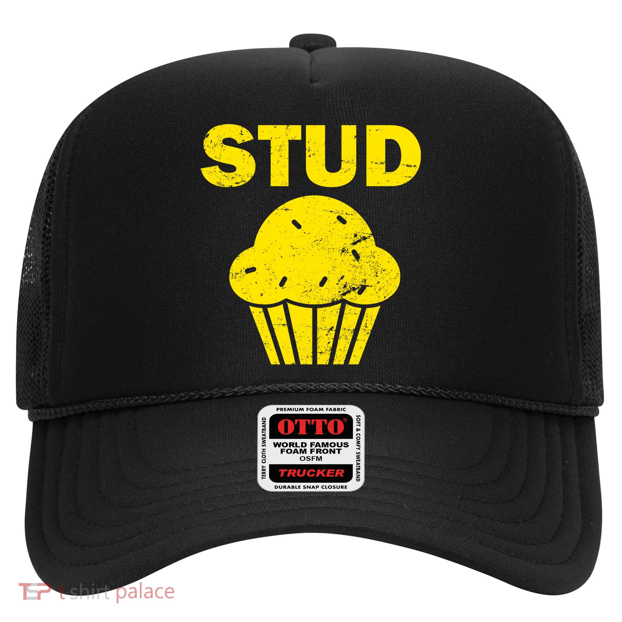Stud Muffin Funny Retro Trucker Hat