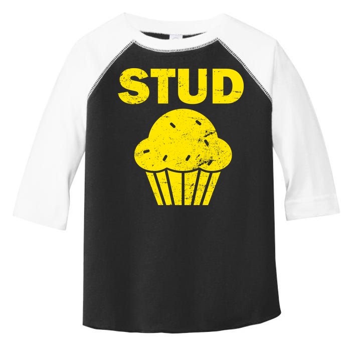 Stud Muffin Funny Retro Toddler Fine Jersey T-Shirt
