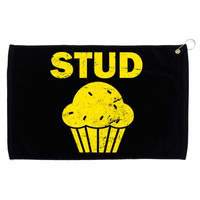 Stud Muffin Funny Retro Grommeted Golf Towel