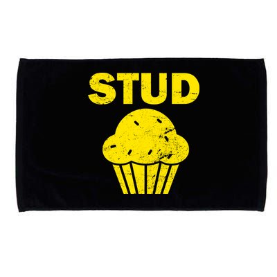 Stud Muffin Funny Retro Microfiber Hand Towel