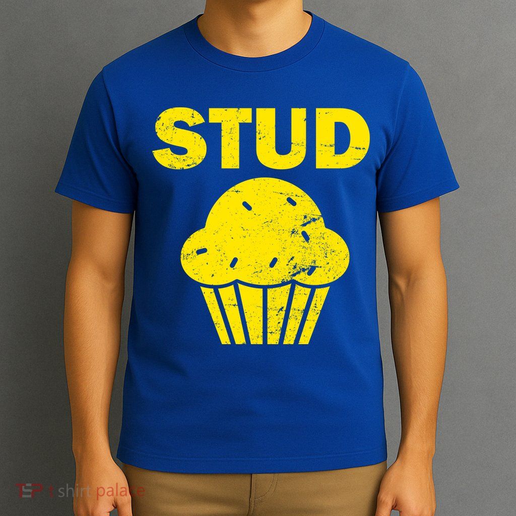 Stud Muffin Funny Retro T-Shirt