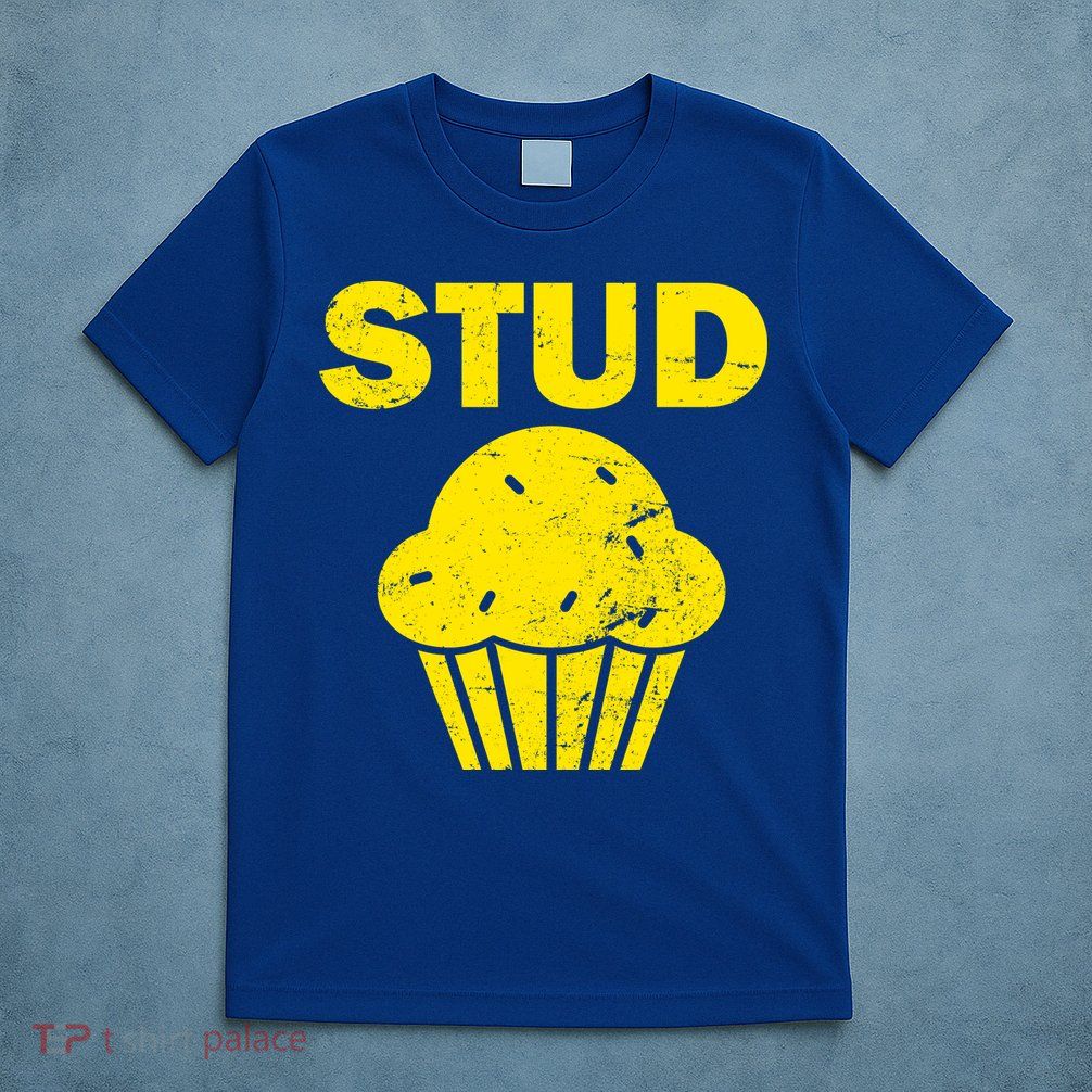 Stud Muffin Funny Retro T-Shirt