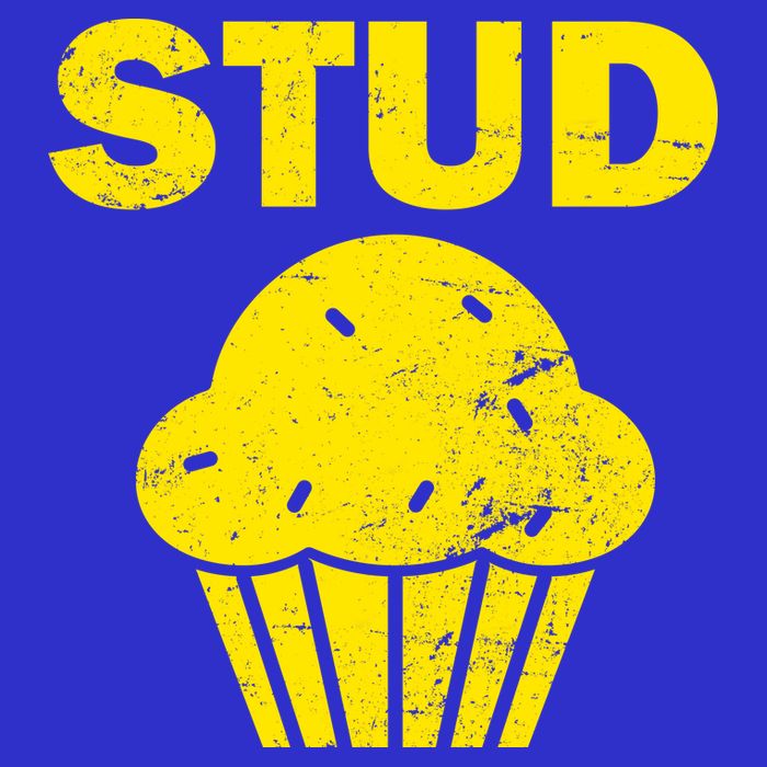 Stud Muffin Funny Retro Button