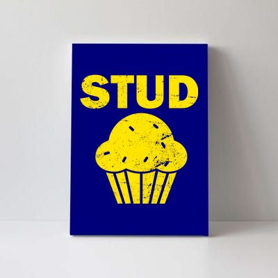 Stud Muffin Funny Retro Canvas