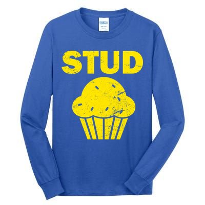 Stud Muffin Funny Retro Tall Long Sleeve T-Shirt