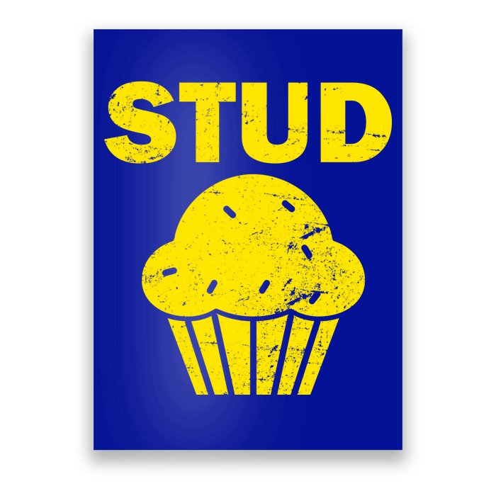 Stud Muffin Funny Retro Poster