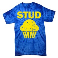 Stud Muffin Funny Retro Tie-Dye T-Shirt