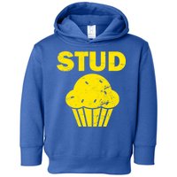 Stud Muffin Funny Retro Toddler Hoodie