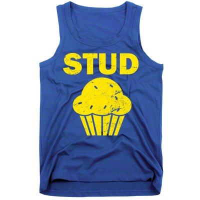 Stud Muffin Funny Retro Tank Top