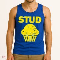 Stud Muffin Funny Retro Tank Top