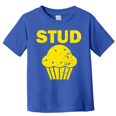 Stud Muffin Funny Retro Toddler T-Shirt