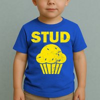 Stud Muffin Funny Retro Toddler T-Shirt