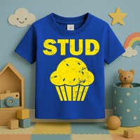 Stud Muffin Funny Retro Toddler T-Shirt