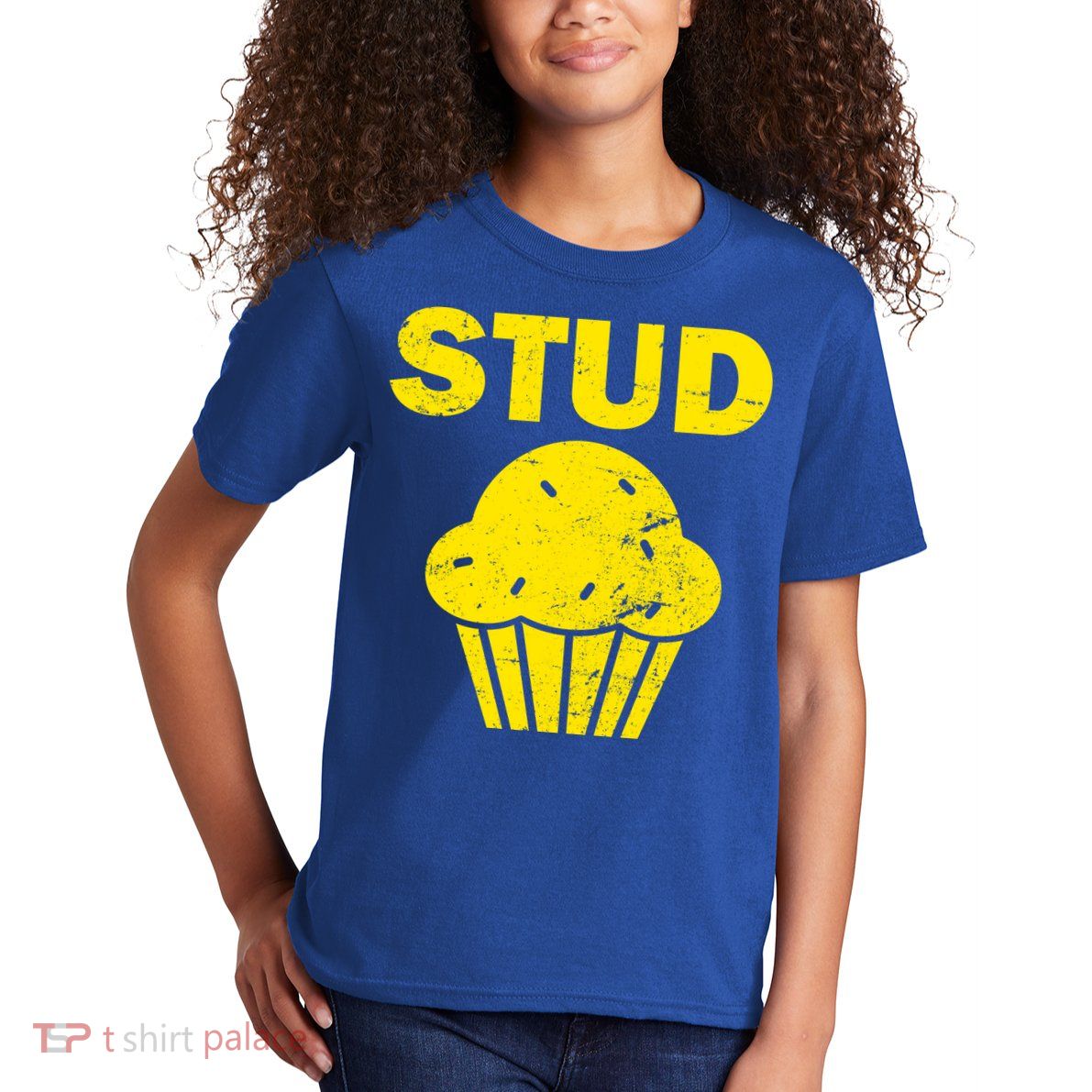 Stud Muffin Funny Retro Kids T-Shirt