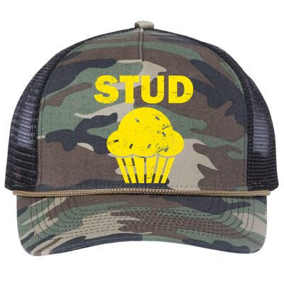 Stud Muffin Funny Retro Retro Rope Trucker Hat Cap