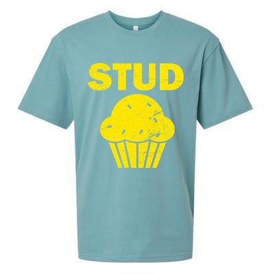Stud Muffin Funny Retro Sueded Cloud Jersey T-Shirt