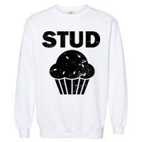 Stud Muffin Funny Retro Garment-Dyed Sweatshirt