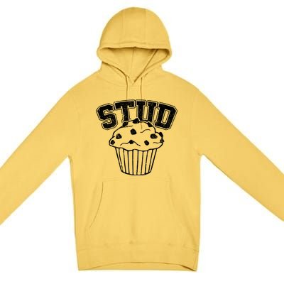 Stud Muffin Retro Premium Pullover Hoodie