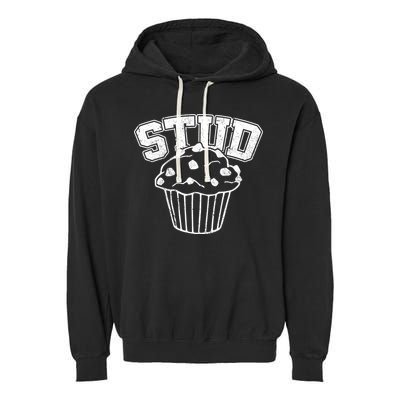 Stud Muffin Retro Garment-Dyed Fleece Hoodie