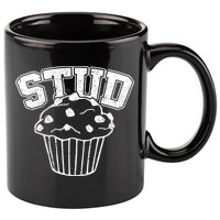 Stud Muffin Retro 11oz C Handle Ceramic Mug