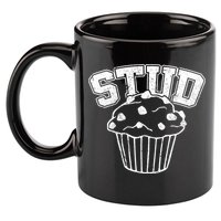 Stud Muffin Retro 11oz C Handle Ceramic Mug