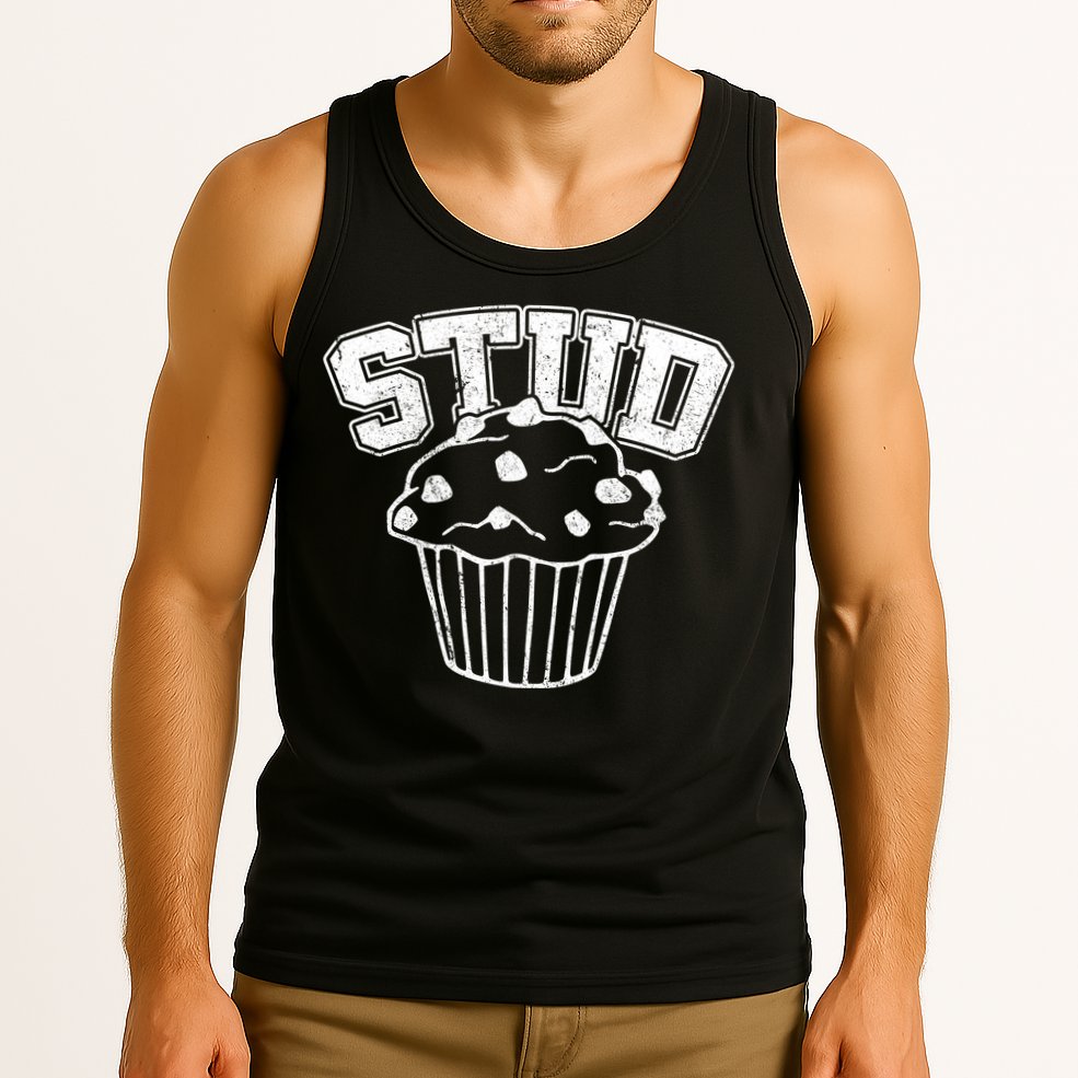 Stud Muffin Retro Tank Top