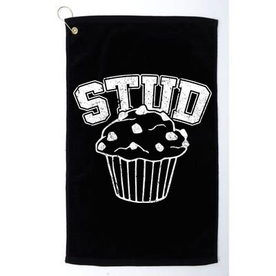 Stud Muffin Retro Platinum Collection Golf Towel