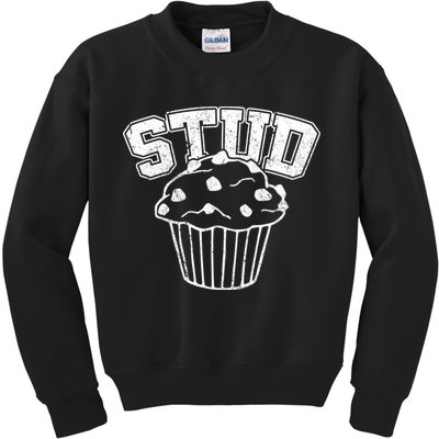 Stud Muffin Retro Kids Sweatshirt