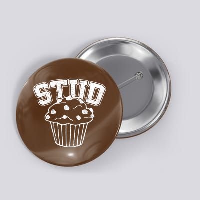 Stud Muffin Retro Button