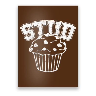 Stud Muffin Retro Poster