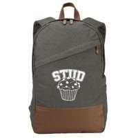 Stud Muffin Retro Cotton Canvas Backpack