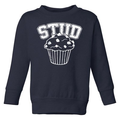 Stud Muffin Retro Toddler Sweatshirt