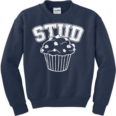 Stud Muffin Retro Kids Sweatshirt