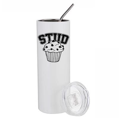 Stud Muffin Retro Stainless Steel Tumbler