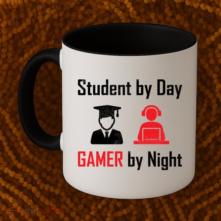 Student By Day Gamer By Night Mug