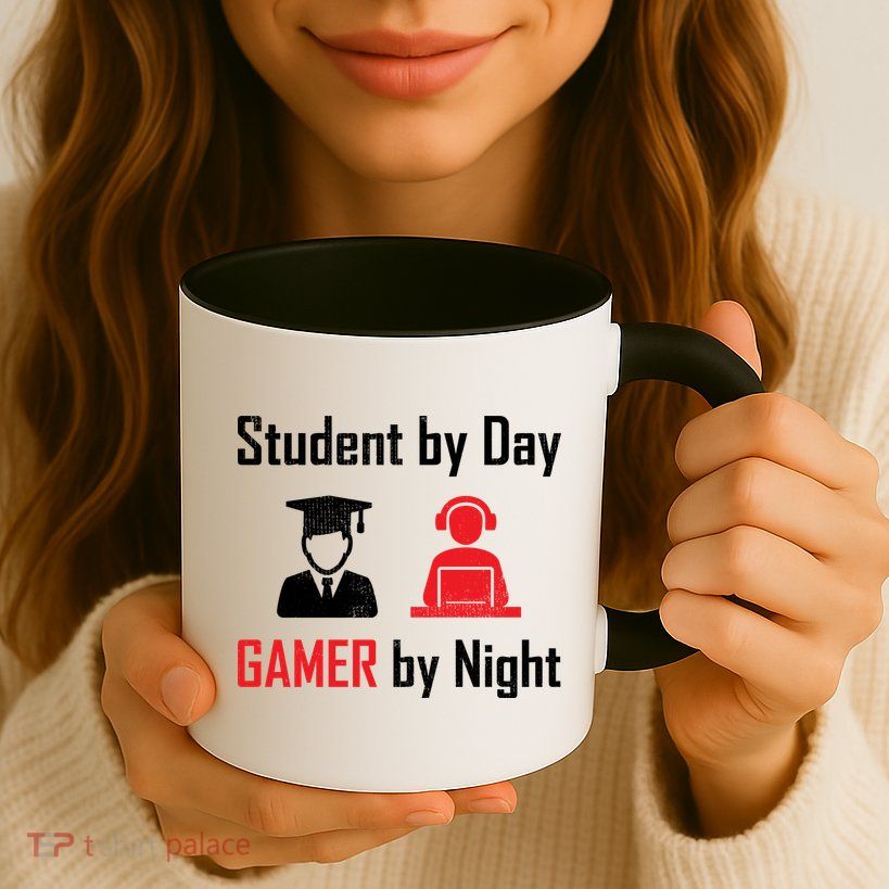 Student By Day Gamer By Night Mug