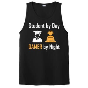 Student By Day Gamer By Night PosiCharge Competitor Tank