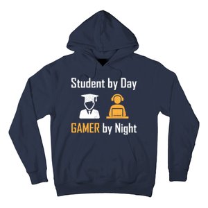 Student By Day Gamer By Night Hoodie