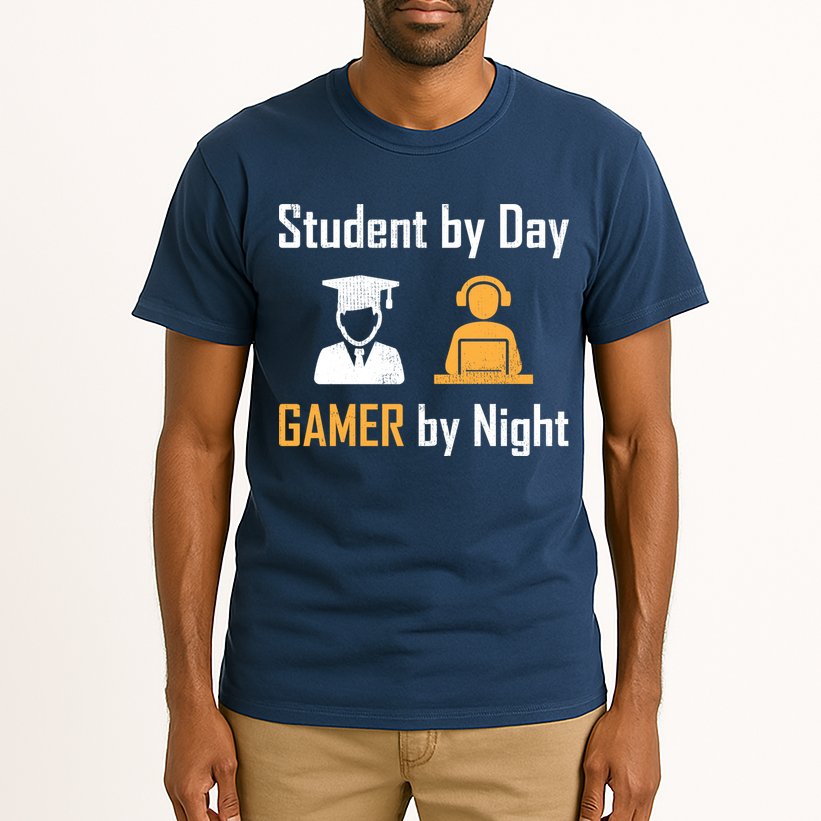 Student By Day Gamer By Night Tall T-Shirt