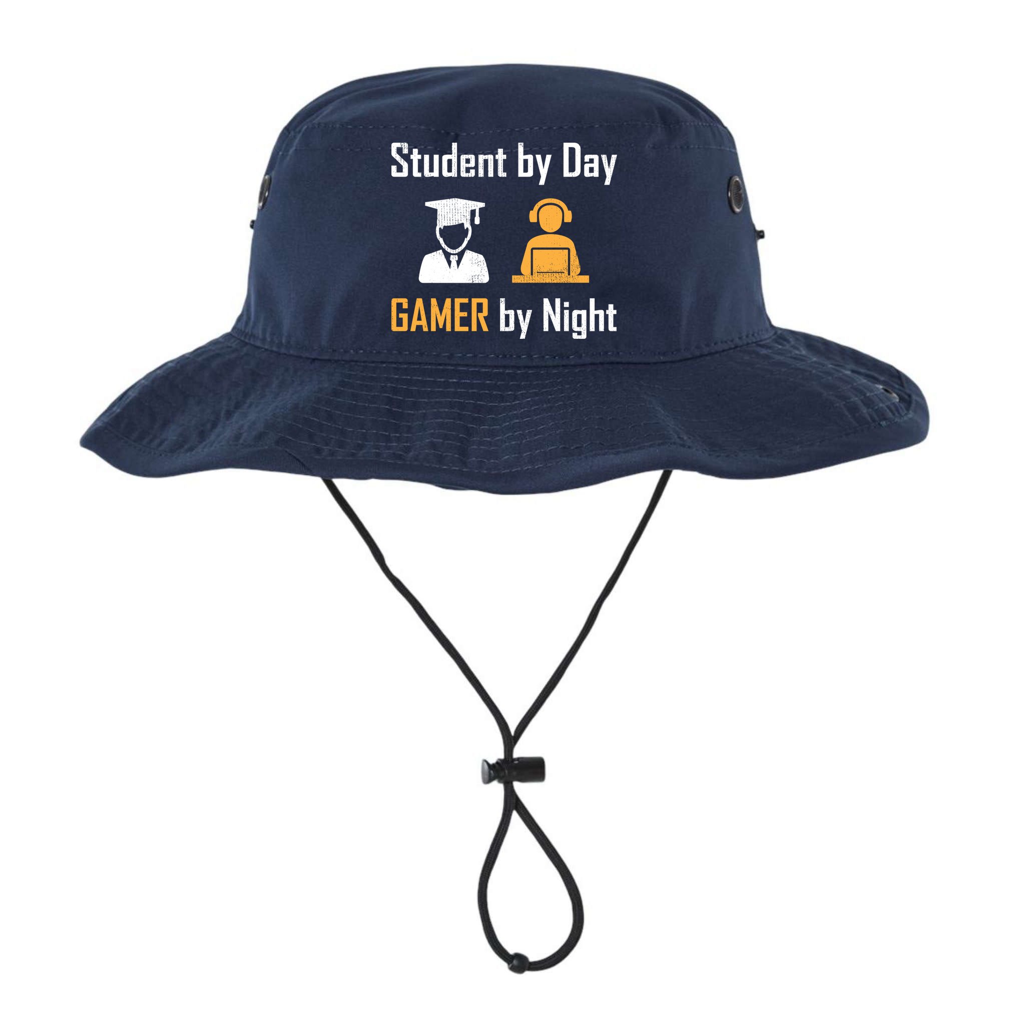 Student By Day Gamer By Night Bucket Hat