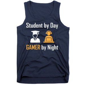 Student By Day Gamer By Night Tank Top