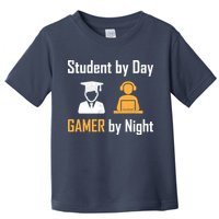 Student By Day Gamer By Night Toddler T-Shirt