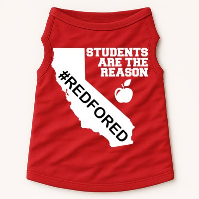 Students Are The Reason Red For Ed California Teacher Doggie Tank